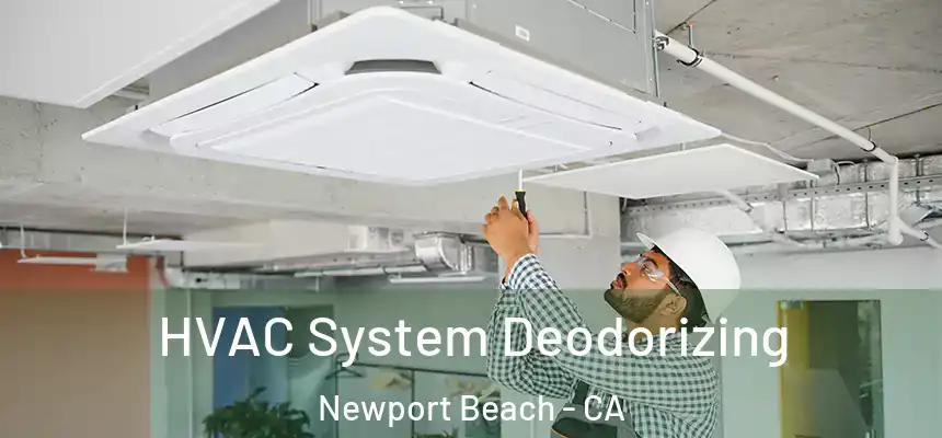 HVAC System Deodorizing Newport Beach - CA